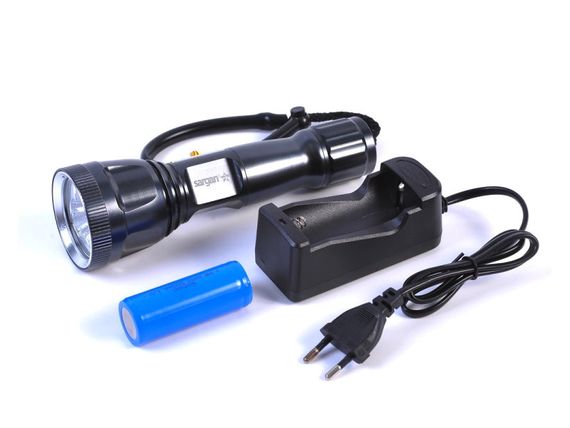 Фонарь подводный Sargan Манул 1200 Люмен 3 Диода теплый свет