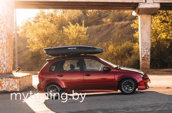 Автобокс Broomer Venture LS (450 л.)  АБС/ПММА (Черный глянец)