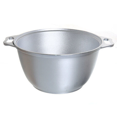 Казан 4 л литой алюминий с крышкой-сковородой КМ-к44