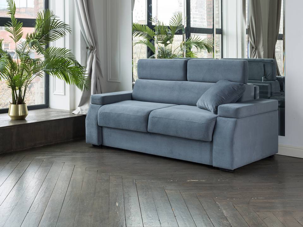 160-196 Диван Synergy Ergo Forest 560 Морская волна