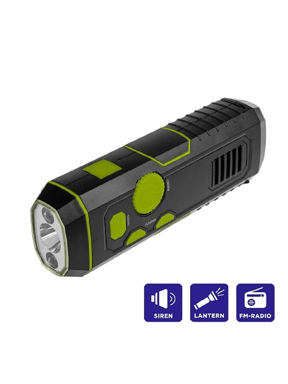 Фонарь с радио+USB (A-SB-5032В)