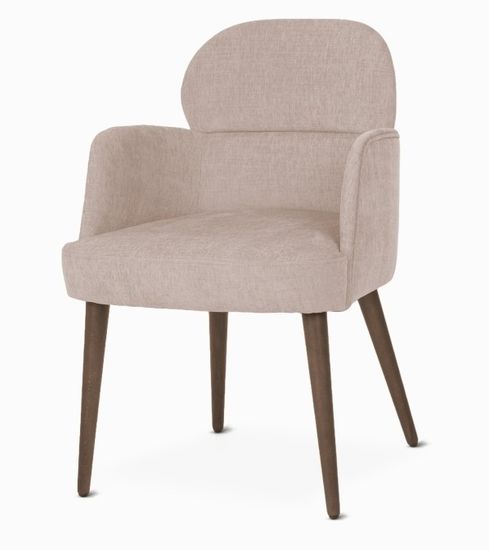 Обеденный стул Noma Arm цвет бежевый