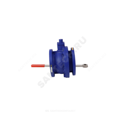 Кран шаровой чугун 565A Ду 20 Ру16 фл рукоятка Тмакс=150 оС Zetkama 565A020C09