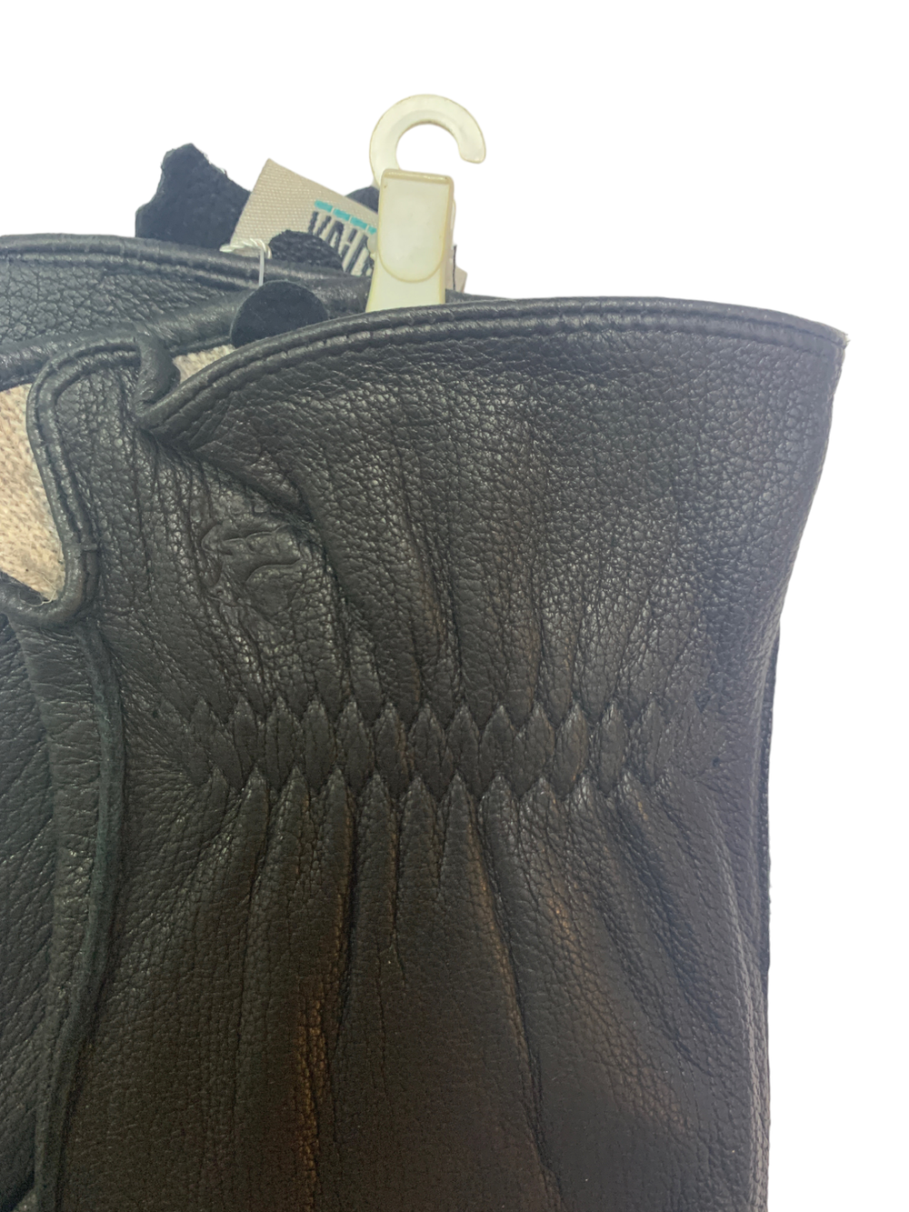 Перчатки. Мужские. Материал верха: Кожа оленя. Подклад: Трикотаж-шерсть. Наружний шов. 5 шт в упаковке.