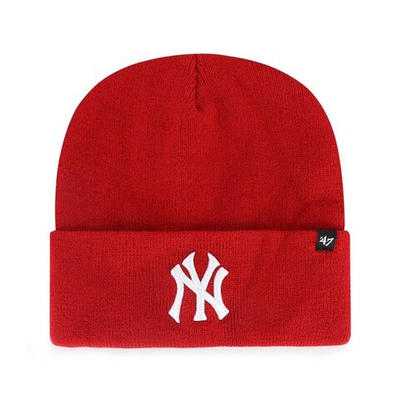 Кепка 47Brand New York Yankees Haymaker '47 Cuff Knit Red Cap