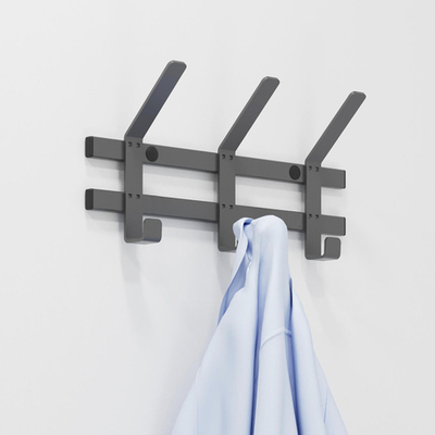 Вешалка настенная "Торонто 3" графит