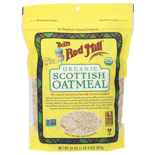 Bob's Red Mill, органическая шотландская овсянка, 567 г (20 унций)