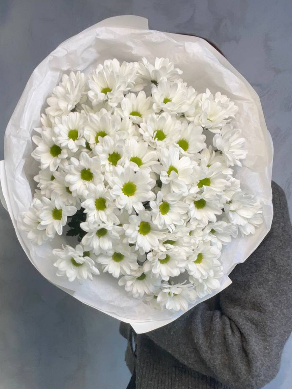 Букет хризантем ромашек Kennedy