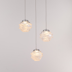 Подвесной светильник MD25030003-3A chrome/clear