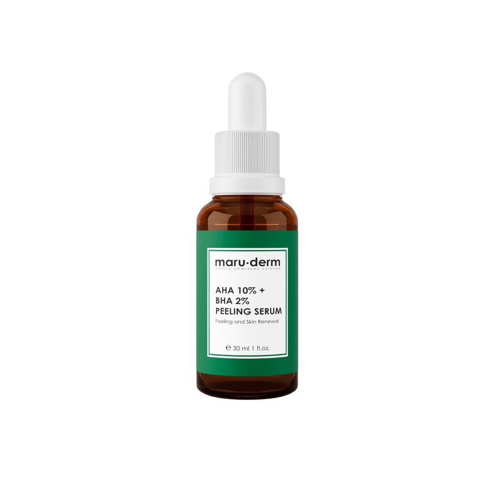 Maruderm, Сыворотка-пилинг для ухода за кожей AHA %10 + BHA %2 Peeling Serum, 30 мл, шт