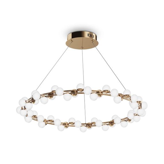 Подвесная светодиодная люстра Maytoni Tessara MOD081PL-L60G3K