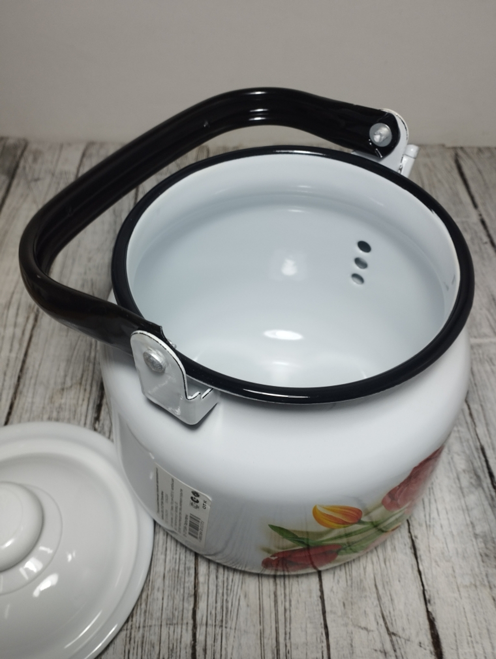 Чайник 3,5 л Декор 2713/4 Тюльпаны