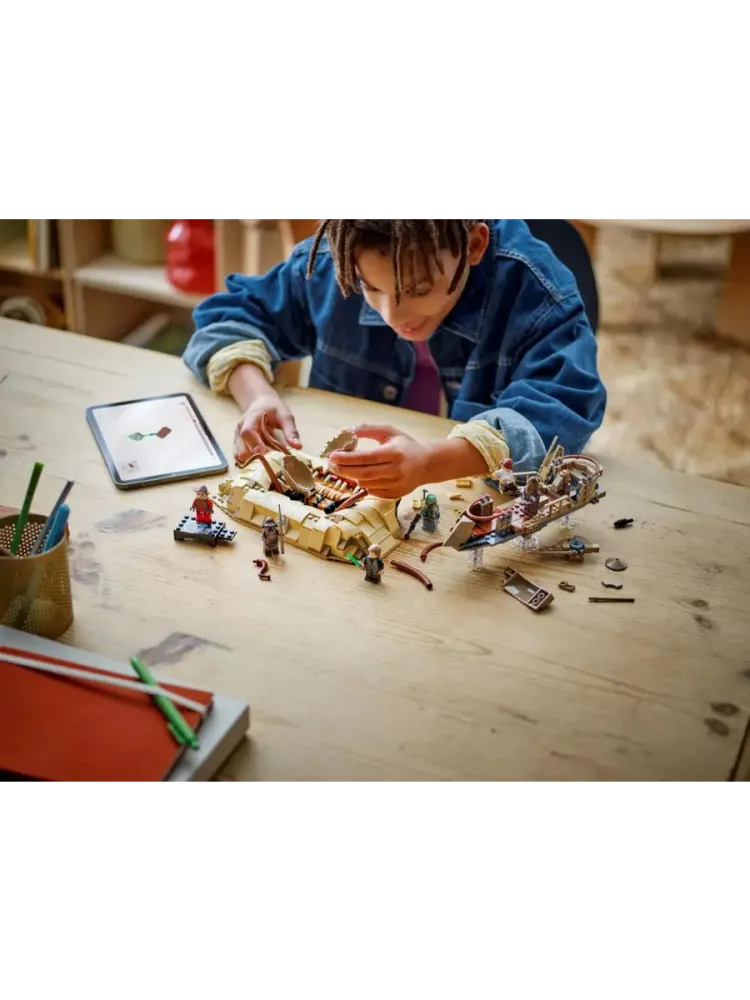 Конструктор Star Wars 75396 Пустынный Скиф и яма Сарлакка