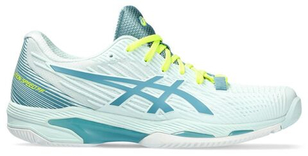Женские теннисные кроссовки Asics Solution Speed FF 2 - soothing sea/gris blue