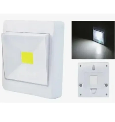 Светильник настенный беспроводной с клавишей на батарейках RUSSTA2