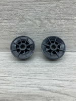 Колесо для мебели ролик для дивана диаметр 48 мм отверстие 8 мм 2 шт