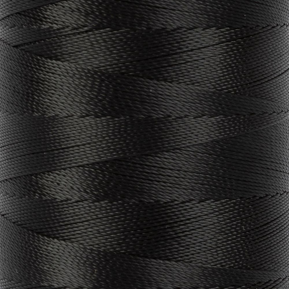 Нитки универсальные особо прочные Gamma 210D/3, 912 м / 1 кат., 000 черный