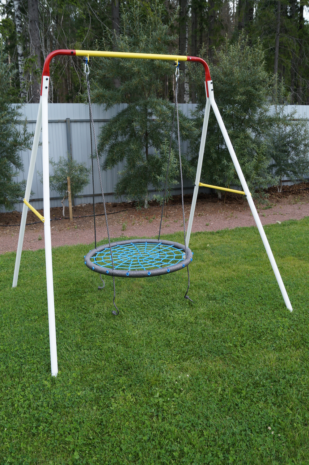 Уличные качели "гнездо" 80см сетка
