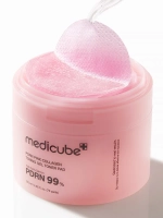 Medicube Ультратонкие гелевые тонер-пэды с ПДРН и коллагеном против пигментации PDRN Pink Collagen Toning Gel Toner Pad 70 шт