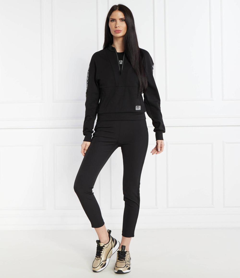 Худи EA7 - черный(3DTM18 TJKWZ)