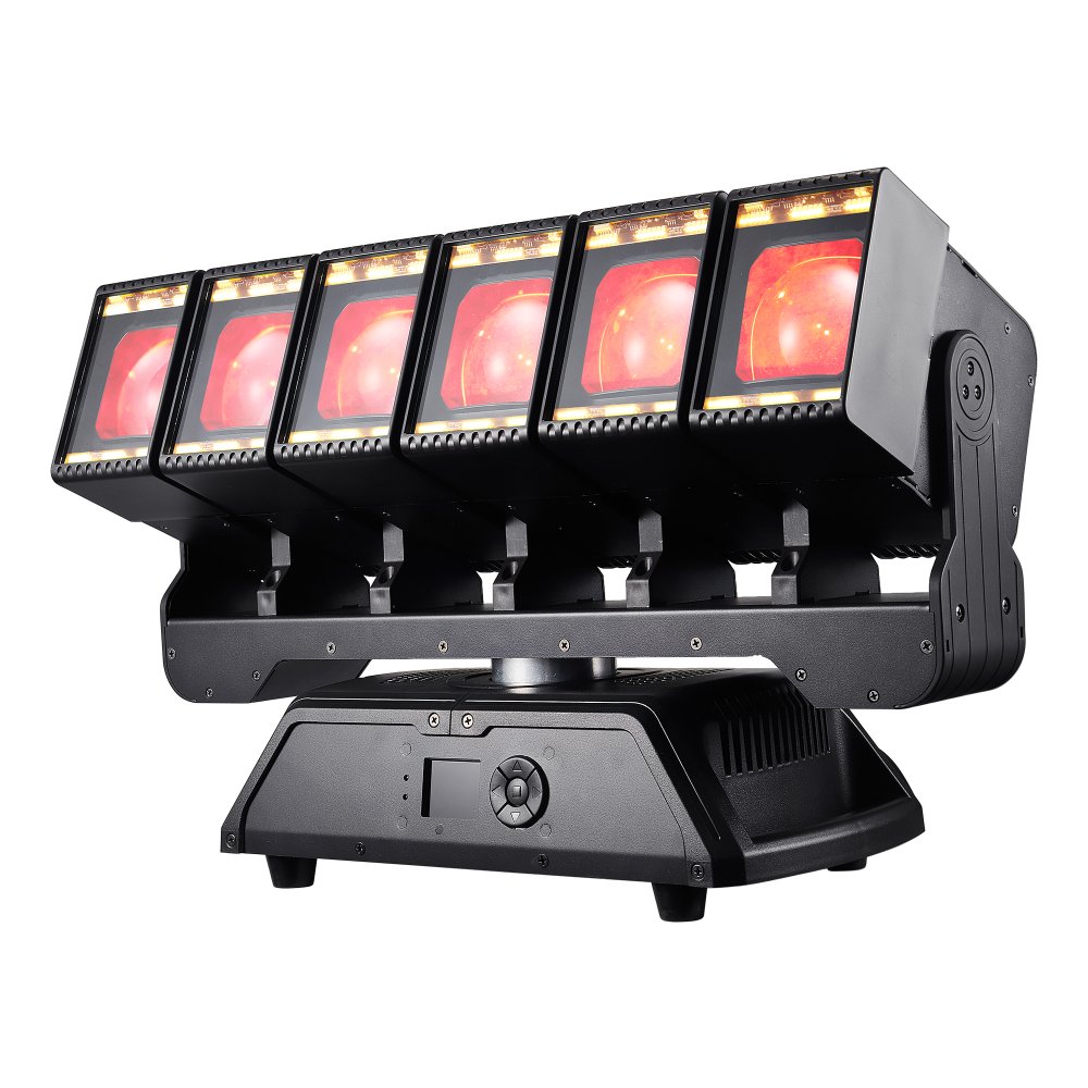 PL-L660M — LED Moving Bar 6×60 Вт RGBW