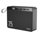 Портативный аккумулятор HOCO J94 PD 20W+QC 3.0  75000 mAh (черный)