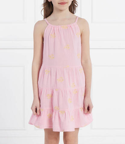 Платье BONDED GAUZE Guess - розовый(J4GK17 WG5H0)