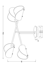 Люстра Freya FR5228PL-04B