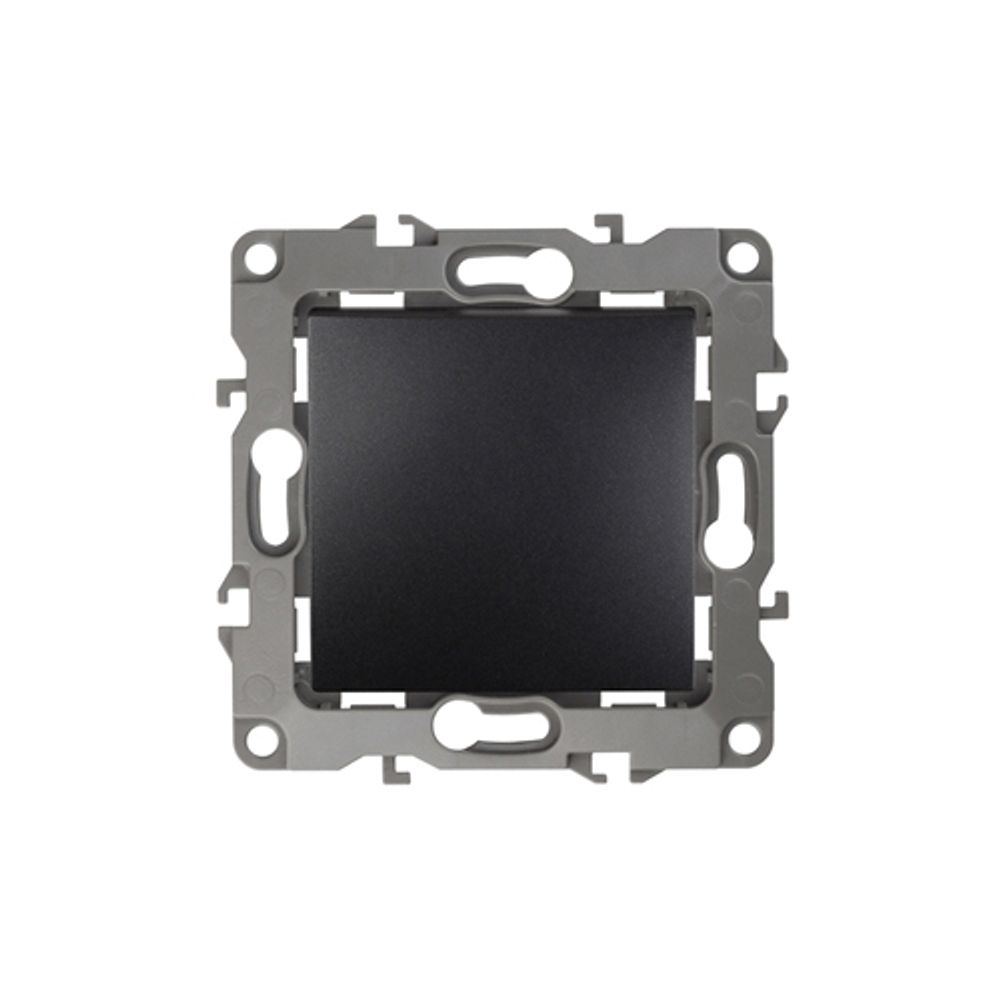 Переключатель перекрестный ЭРА Серия 12 12-1108-05 10АХ-250В, IP20, антрацит