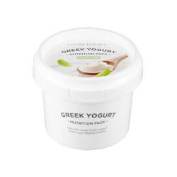 Nature Republic Greek Yogurt Nutrition Pack Plain маска йогуртовая ночная с маслом жожоба