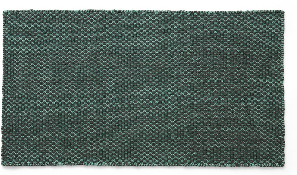 Коврик Hay Moire Mat, шерсть, 95 52 см, зелёный