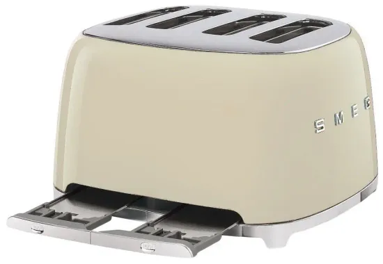 Тостер SMEG TSF03CREU, кремовый