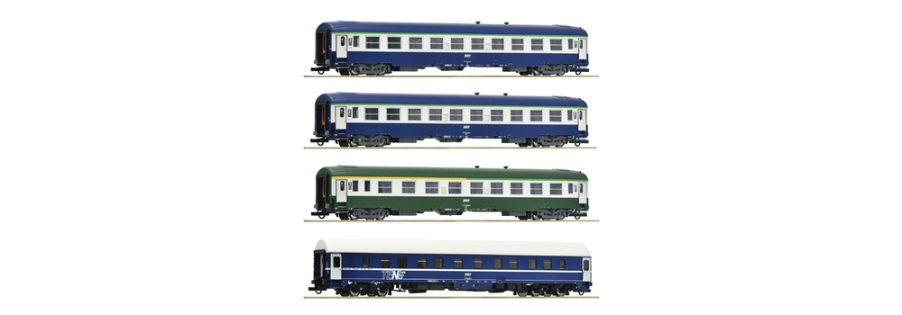 Набор из 4-х пассажирских вагонов: "Arlberg-Express", SNCF , IV эпоха