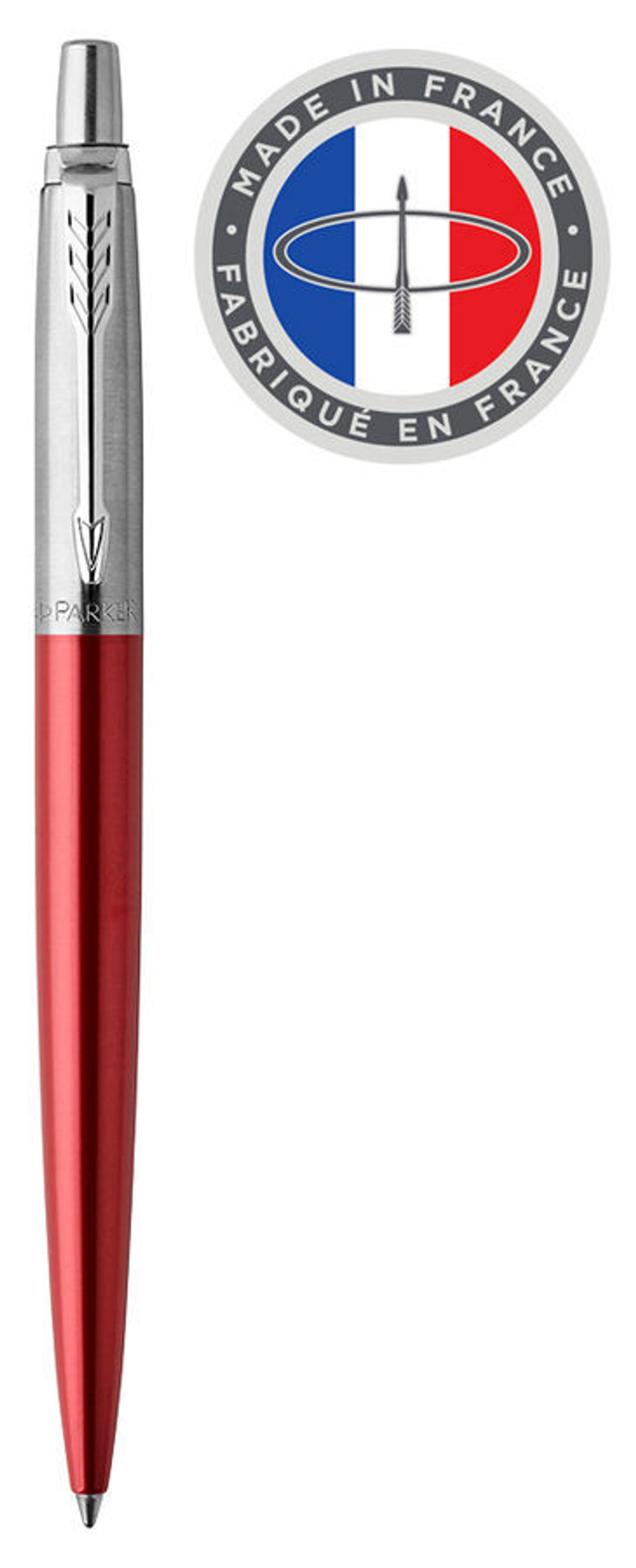 Ручка гелев. Parker Jotter Core K65 Kensington Red CT M черные подар.кор.