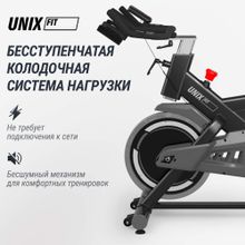 Велотренажер Спин-байк UNIX Fit SB-500 Black