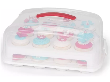 Контейнер для капкейков с крышкой Patisse 39х28х13 см