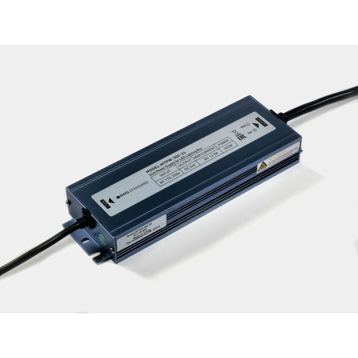 Блок питания SWG 24V 300W IP67 12,5A MTPW-300-24 901281
