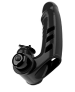 Pretty Love CORBIN – черная вибронасадка на палец с 10 режимами вибрации, 11 см