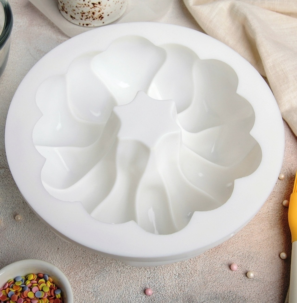 Форма для муссовых десертов «Гранатовый браслет», 19,5х19,5х6,9 см