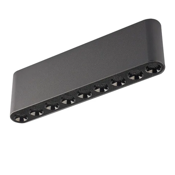 7092/21CL HIGHTECH ODL25 335 Потолочный светильник черный/металл/акрил IP20 LED 13W 988Лм 3000K 220V SMALL