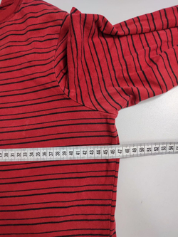 Лонг Merona красный в полоску 46 размер