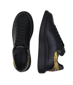 Кожаные кроссовки larry Alexander McQueen - черный(782463 WIE9P)