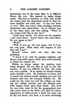 The longest journey | E.M. Forster