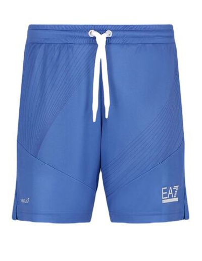 Теннисные шорты EA7 Man Woven Shorts - Blue
