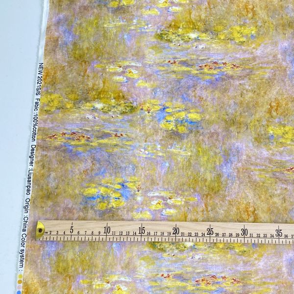 ИМПРЕССИОНИЗМ # 15, 100% хлопок, Handmade Fabrics 3