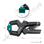 KRAFTOOL RC-38, 38х38 мм, Зажимная струбцина (32224-04)