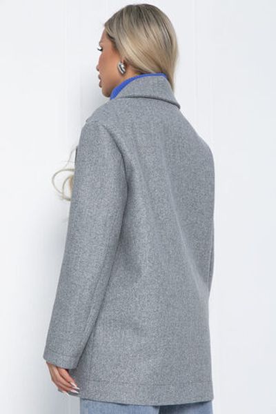 Пальто Я в теме (серое) Б12484-7 LT Collection (Акция)