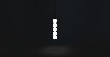 Terzani Abacus medium pendant light estiluz 35