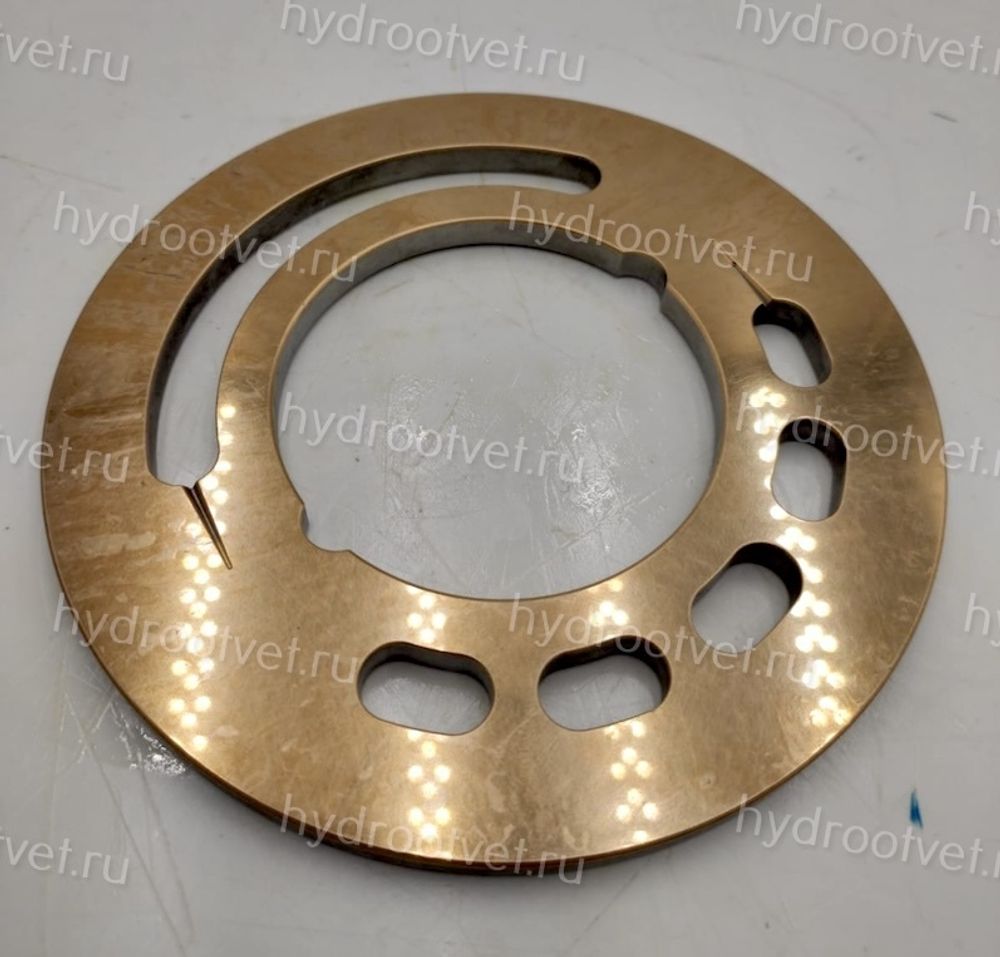 A10VO140 VALVE PLATE R (all bronze) - Распределитель правый (полностью из бронзы) R 141,5×72×7 мм для насоса A10VSO140 31 серии