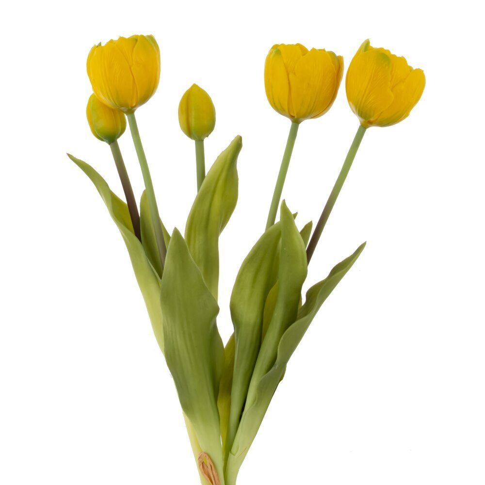 GAEM Цветы искусственные "Букет Тюльпанов" (Real Touch), L12 W11 H38 см